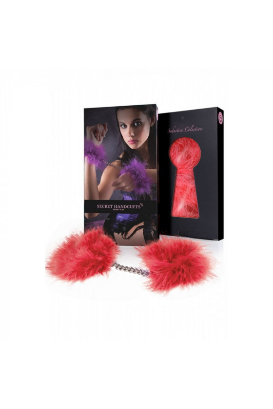 Menottes Marabou - Rouge